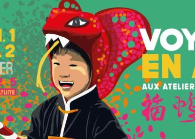 Voyage en Asie aux Ateliers des Capucins – samedi 1 et dimanche 2 février 2025